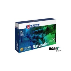 Munición LAPUA cal. 243 Win NATURALIS 90 gr