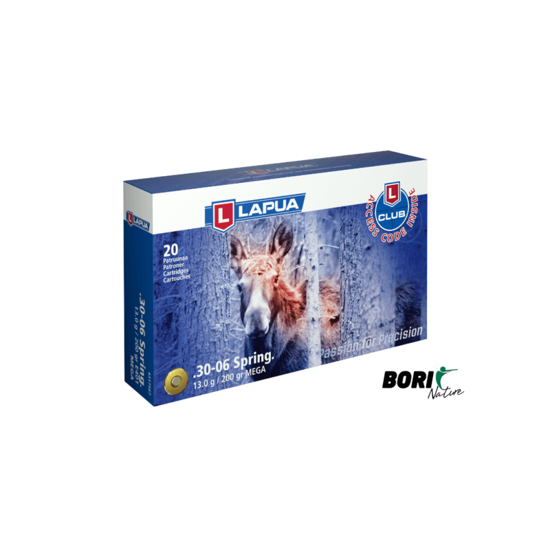 Munición LAPUA cal. 30-06 MEGA 200gr
