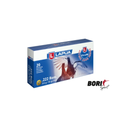 Munición LAPUA cal. 222 Rem FMJ 55gr