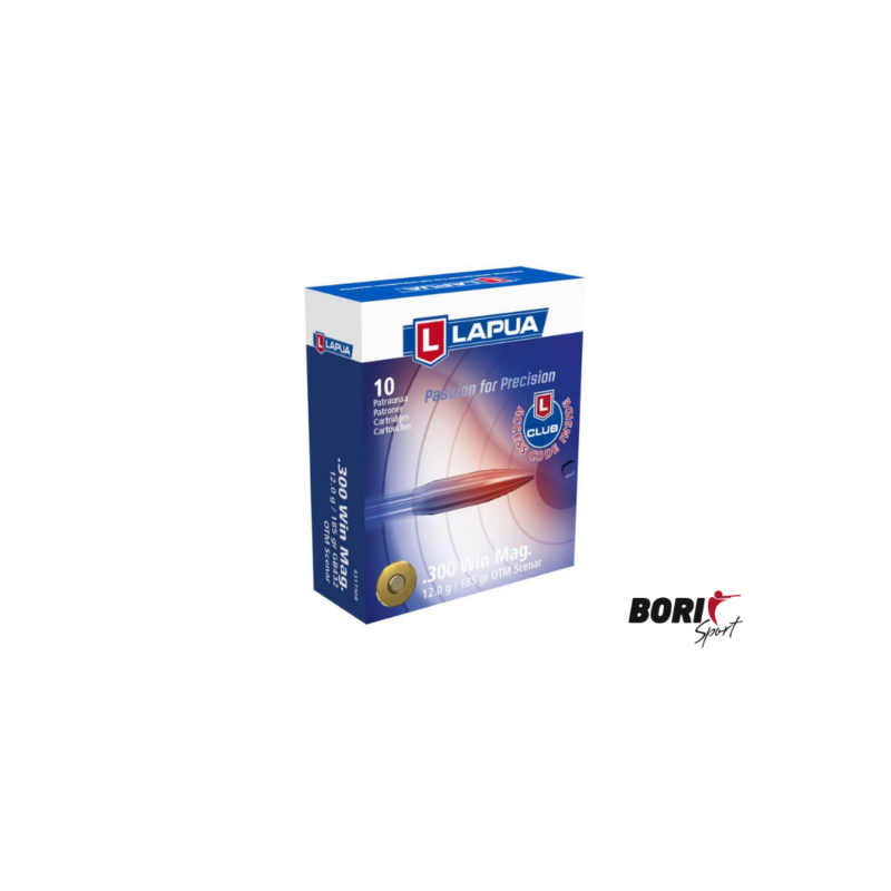 Munición LAPUA cal. 300 Win Mag SCENAR 185gr