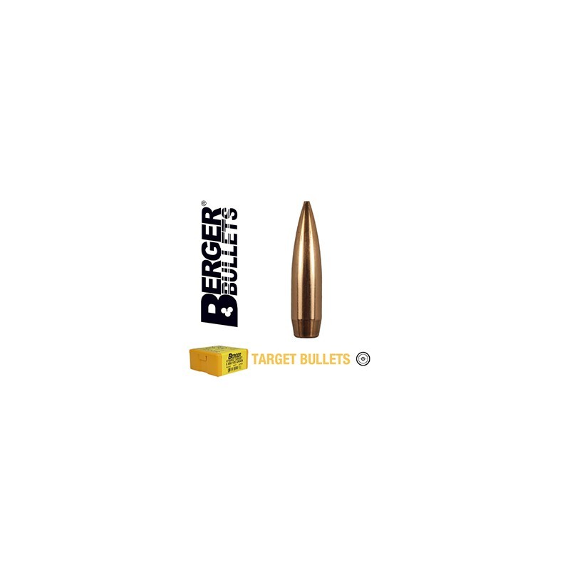 Puntas BERGER cal. 30 (.308) 185 gr Juggernaut Target